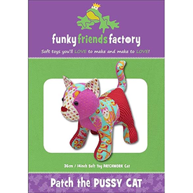  Pattern - Funky Friends Factory / Patchwork Pussycat