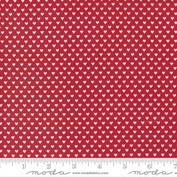  Moda - Flirt / Mini Hearts / 55574-12 / Red