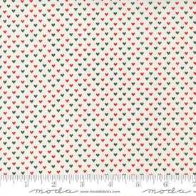  Moda - Flirt / Mini Hearts / 55574-21 / Multi on Cream