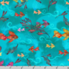 Robert Kaufman - Oceanica / Fish / AQSD-22409-213 TEAL