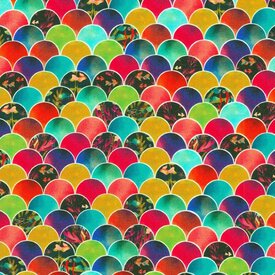  Robert Kaufman - Oceanica / Scallop / AQSD22411205-MULTI