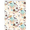 Clothworks - Seashell Wishes / Digital /  On Sand / Y3465-55 / Cream