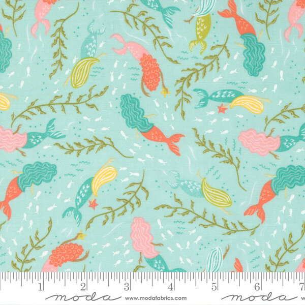 Moda Fabrics Moda - The Sea And Me / Mermaids / 20792-11