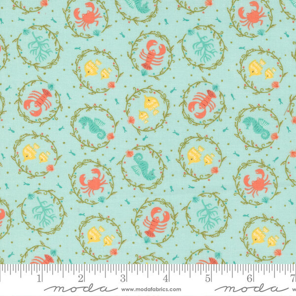 Moda Fabrics Moda - The Sea And Me / Bubbles / 20795-13