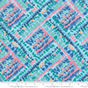 Moda Fabrics - Botanica / Colorful Dash / Light Blue / 11844-14