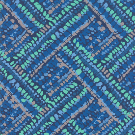  Moda Fabrics - Botanica / Colorful Dash / Royal Blue / 11844-15