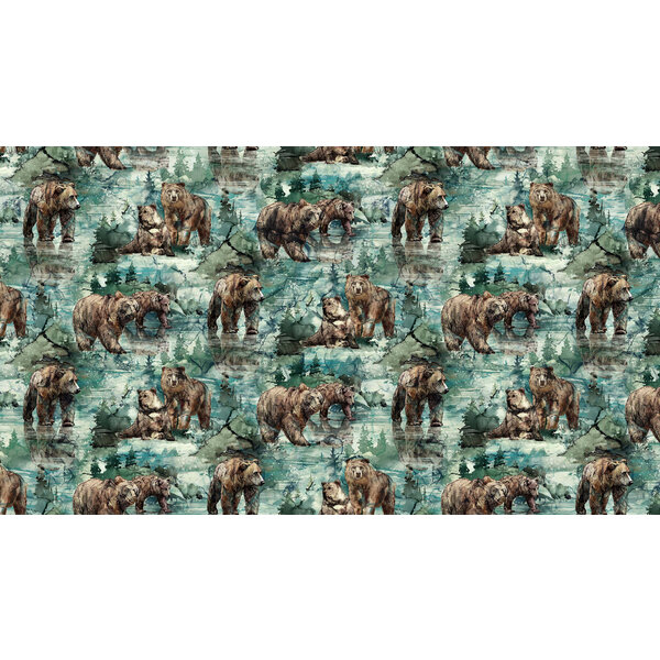 Northcott Fabrics Northcott - Northern Peaks  / Bears / DP25167-76