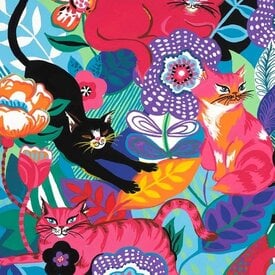 Alexander Henry Alexander Henry - Chamomile Cats / Bright