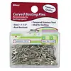 Allary - Curved Basting Pins 1-1/2in 50ct