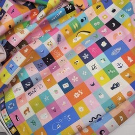  Ruby Star - Selvedge Magic Icons Multi RS5181 11