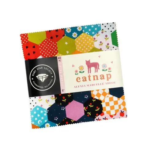Ruby Star - Catnip /  Charm Pack  (5inX5in) 42pc