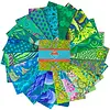 Free Spirit - Kaffe Fassett Classic Green   /  Charm Pack  (5inX5in) 42pc