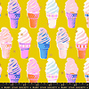 Ruby Star - Best Day Ever / Ice Cream /  Yellow / RS 0105 13M