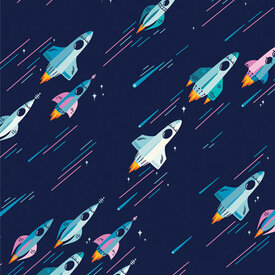Art Gallery Fabrics AGF - Rocket Science / RKS-95408 / Rocket Ride