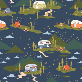 Art Gallery Fabrics AGF - Happy Camper / HPC-64606 / Campfire Stories