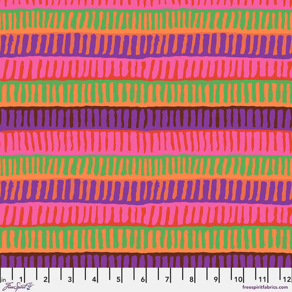 Kaffe Fassett Kaffe -Zipper Stripes / PWBM103.RED
