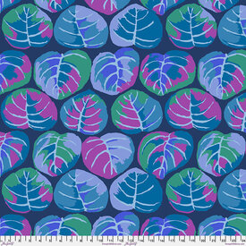Kaffe Fassett Kaffe - Palm Leaves / PWGP208.BLUE