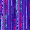 Laurel Burch - Basics / Stripe / Purple / CLTY3220-27