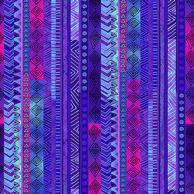 Laurel Burch Laurel Burch - Basics / Stripe / Purple / CLTY3220-27