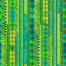 Laurel Burch Laurel Burch - Basics / Stripe / Green / CLTY3220-21