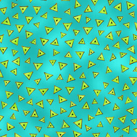 Laurel Burch Laurel Burch - Basics / Triangles / Turquoise / CLTY0841-33M