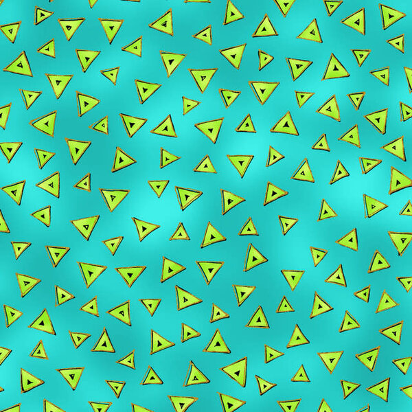 Laurel Burch Laurel Burch - Basics / Triangles / Turquoise / CLTY0841-33M
