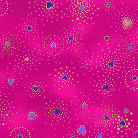 Laurel Burch Laurel Burch - Basics / Hearts / Pink / CLTY1124-45M