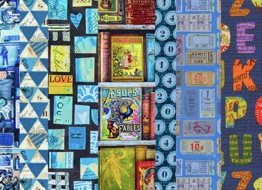 Collage / Books / Letters / #'s