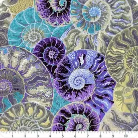 Kaffe Fassett Kaffe - Ammonites / PWPJ128.BLUE