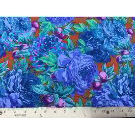 Kaffe Fassett Kaffe Fassett - Luscious Flowers / PWPJ011.BLUE