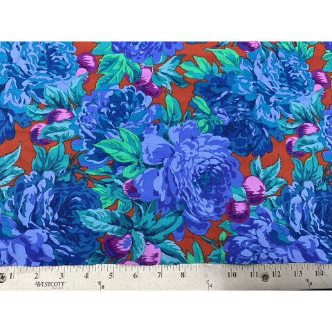 Kaffe Fassett - Luscious Flowers / PWPJ011.BLUE