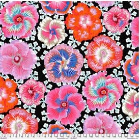 Kaffe Fassett Kaffe - Floating Hibiscus / PWPJ122.Contrast