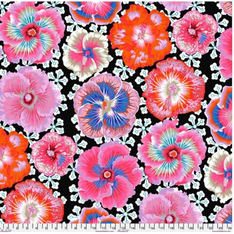 Kaffe - Floating Hibiscus / PWPJ122.Contrast