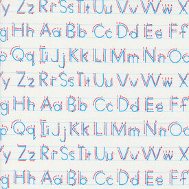  Moda - Back To School - Letters / 20895 11