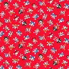Makower - Pirates / Pirate Skulls / Red / 2431 R