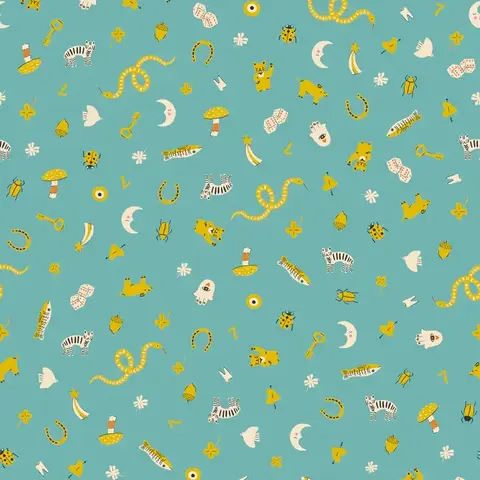 Ruby Star - Ooh Lucky Lucky - Good Luck - Turquoise / RS4113-14