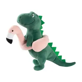  Dog Toy -  Pool Time / T-rex flamingo floaty