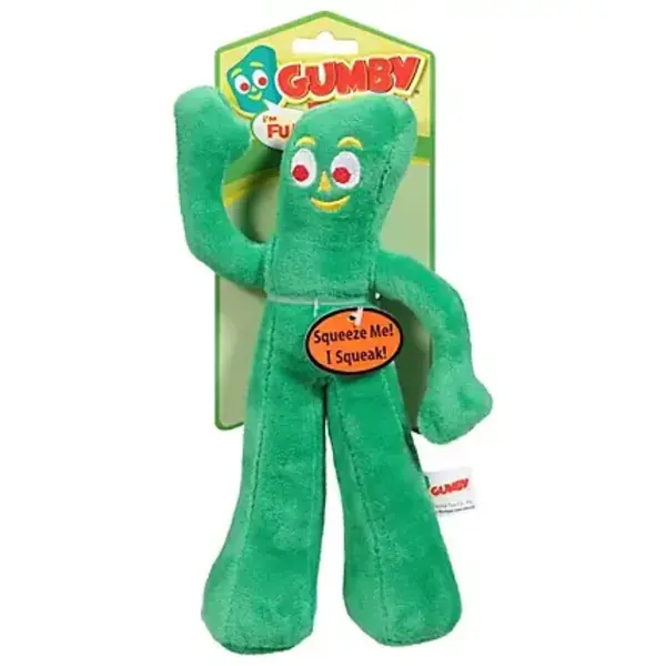  Dog Toy -  Gumby Plush Dog Toy 9"