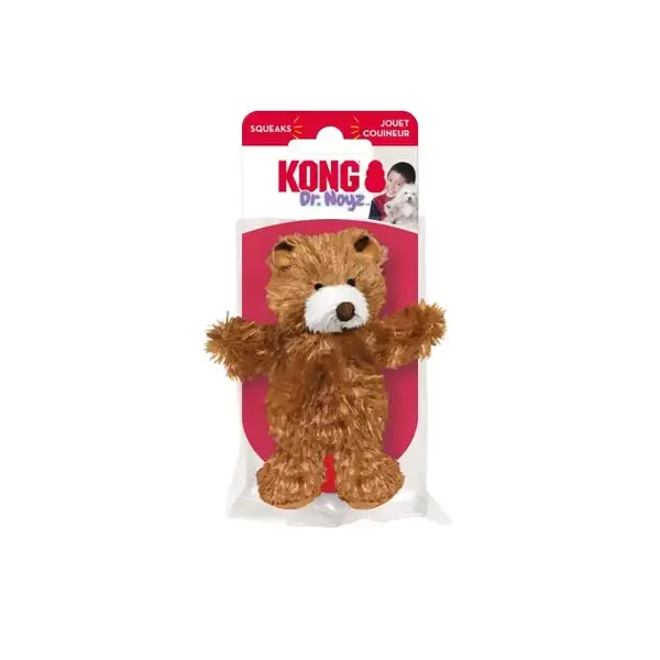  Dog Toy -  Kong® Dr. Noyz Teddy Bear Plush Dog Toy XS