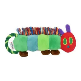  Dog Toy -  Hungry Caterpillar Tug Plush Dog Toy Small 9"
