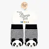 Boogie Toes - Baby Rattle Socks / Panda (1-2year)