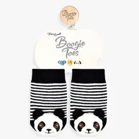 Boogie Toes - Baby Rattle Socks / Panda (1-2year)