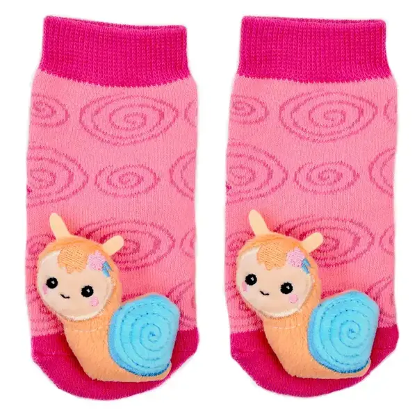 Boogie Toes - Baby Rattle Socks / Baby Snail  (1-2year)