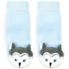 Boogie Toes - Baby Rattle Socks / Baby Wolf  (1-2year)