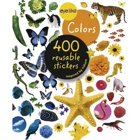  Eye Like - Book of 400 Reusable Stickers / Nature Inspired