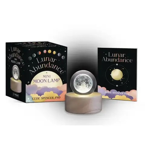 Desk Light - Lunar Abundance Mini Moon Lamp
