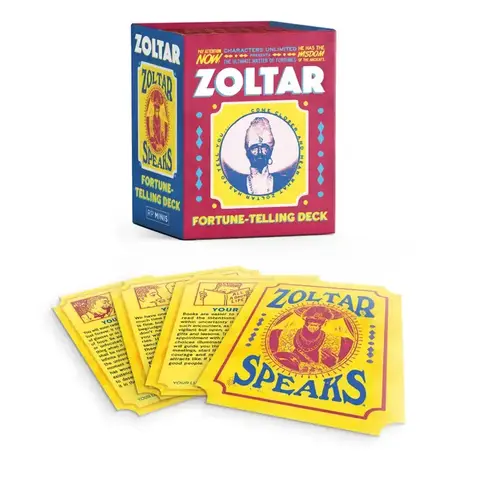 Desk Toy - Zoltar 100pc Fortune-telling cards