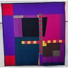 Quilt by Joe Cunningham - The Perfect Existential Object (70in X 70in)