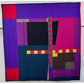  Quilt by Joe Cunningham - The Perfect Existential Object (70in X 70in)