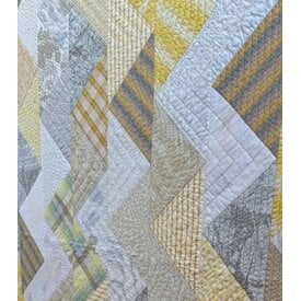  Quilt by Rebecca Rohrkaste - Sunny Haze (80in X 80in)